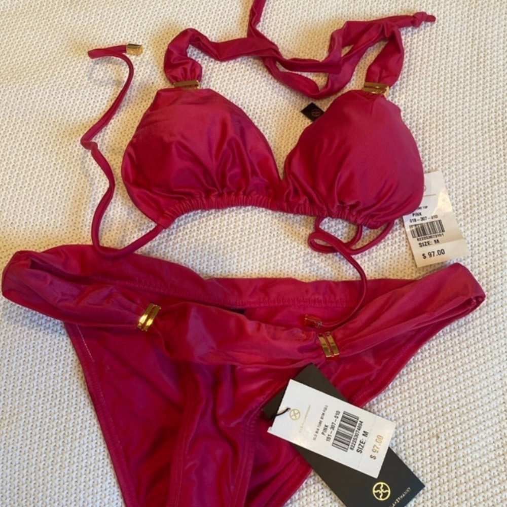 Vix pink Bia bikini set nwt M